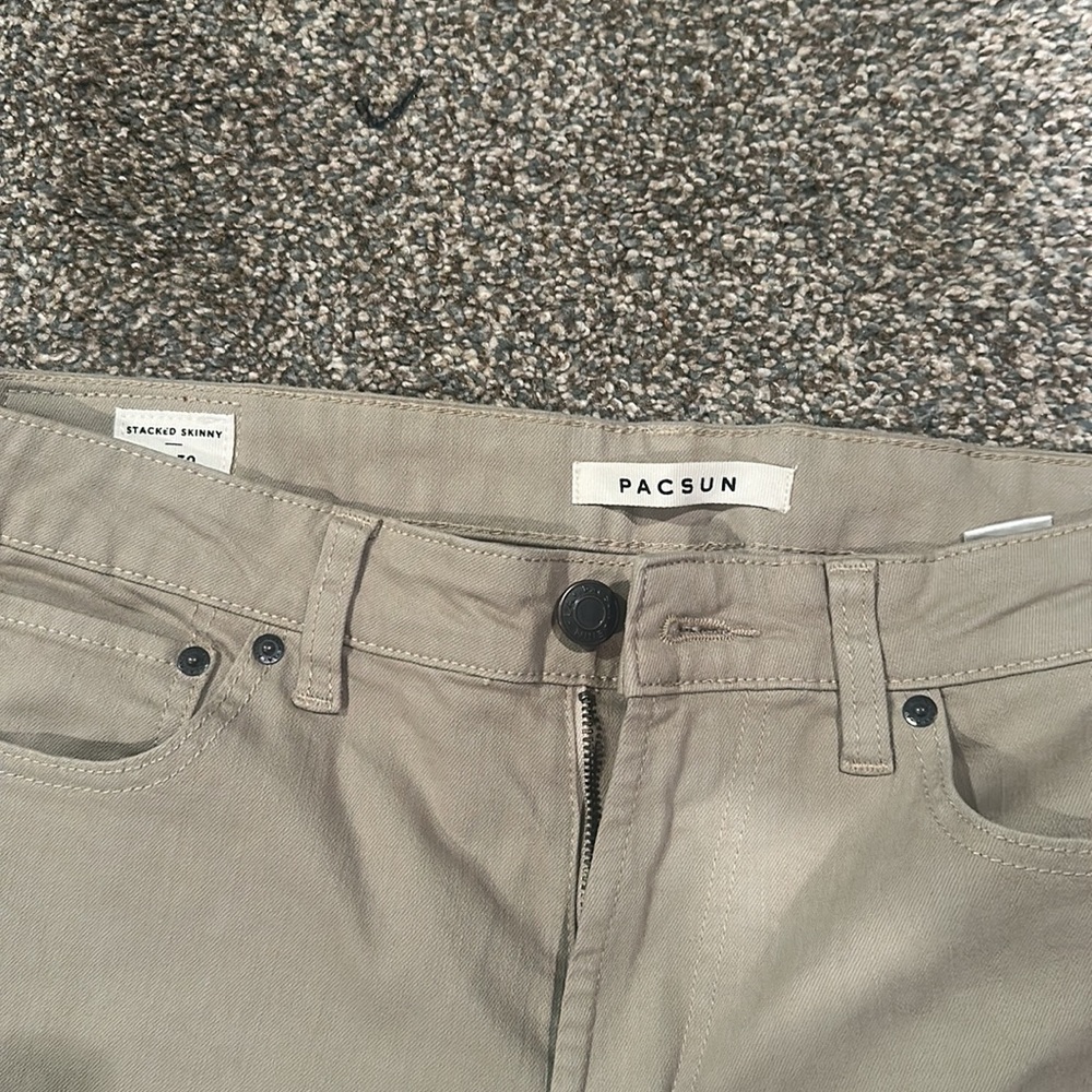 Skinny Fit khaki pants - Picture 3 of 4